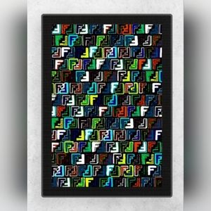 Fendi 8 1/2"x11" Wall Art